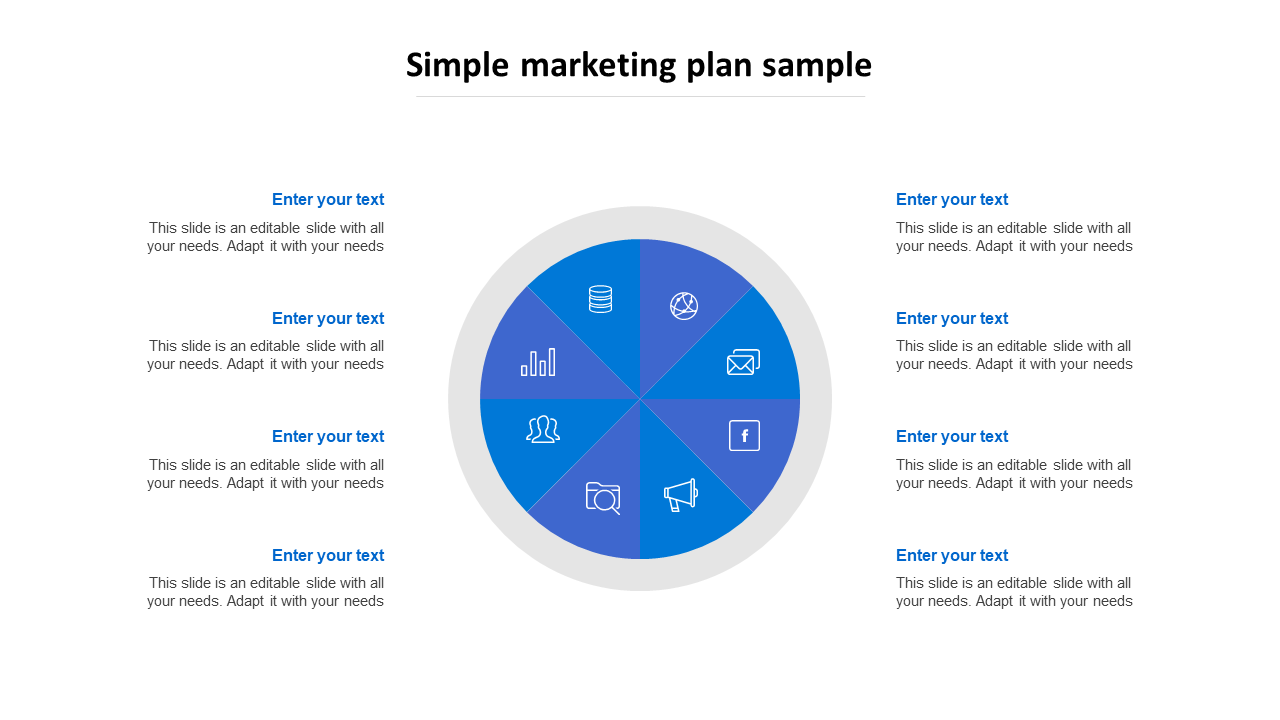 Free - Simple Marketing Plan Sample PowerPoint Presentation